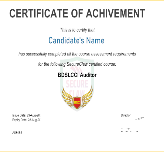 How to Become a BDSLCCI Auditor?